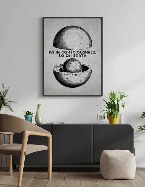 As_in_Consciousness,_so_on_Earth_-_Neville_Godard_inspired_wall_art