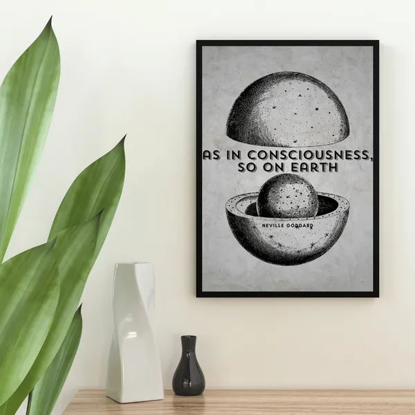 As_in_Consciousness,_so_on_Earth_-_Neville_Godard_inspired_wall_art