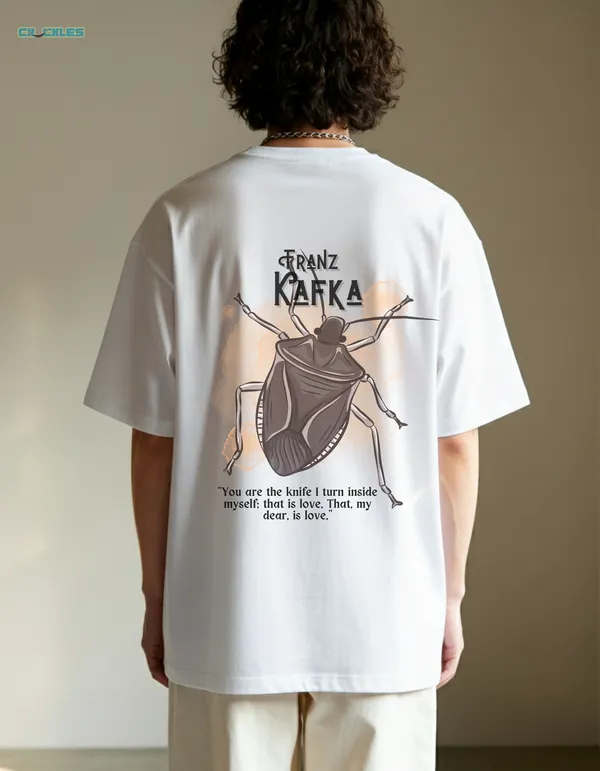 Kafka_on_Love_|_White_Premium_Oversized_Tee_|_Soft_And_Breathable_Heavy_Cotton