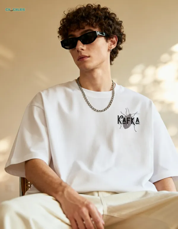 Kafka_on_Love_|_White_Premium_Oversized_Tee_|_Soft_And_Breathable_Heavy_Cotton