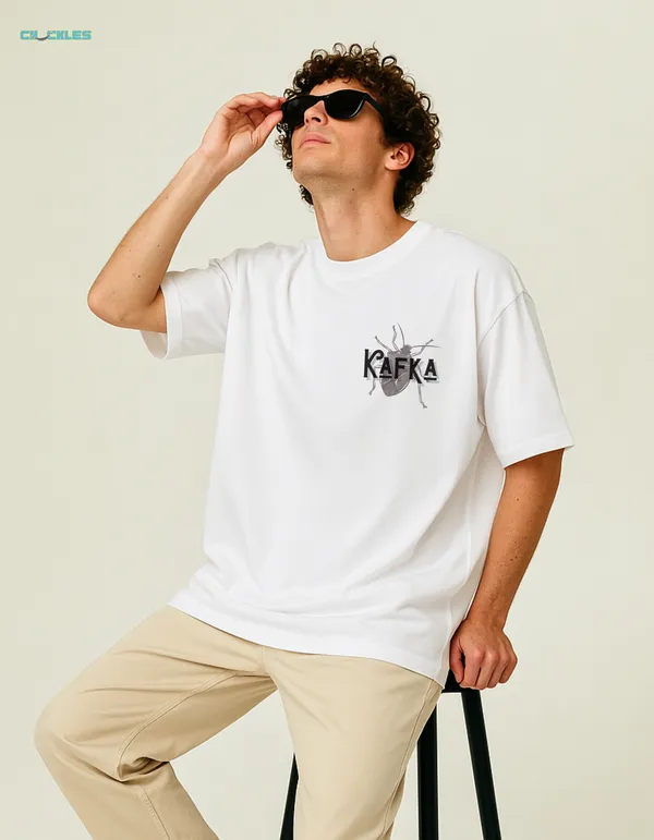 Kafka_on_Love_|_White_Premium_Oversized_Tee_|_Soft_And_Breathable_Heavy_Cotton