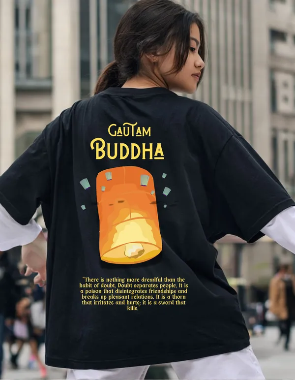 Oversized_Buddha_Limited_Edition_Tee_|_Soft_And_Breathable