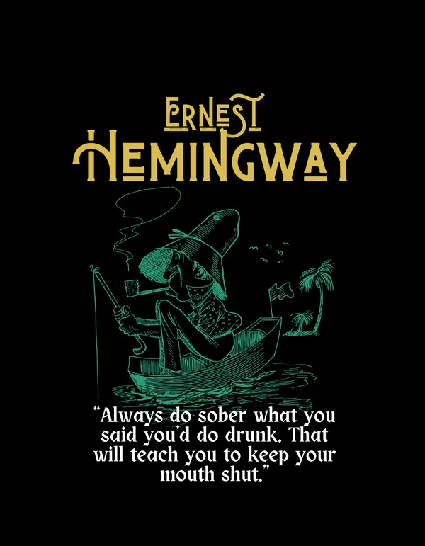 Oversized_Hemingway_Limited_Edition_Tee_|_Soft_And_Breathable