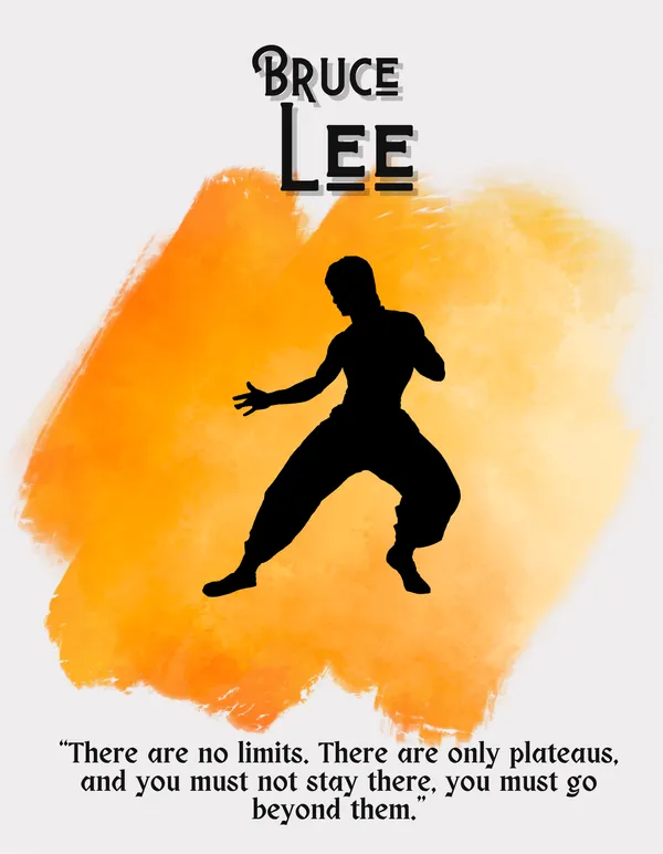 White_Oversized_Bruce_Lee_Limited_Edition_Tee_|_Soft_And_Breathable
