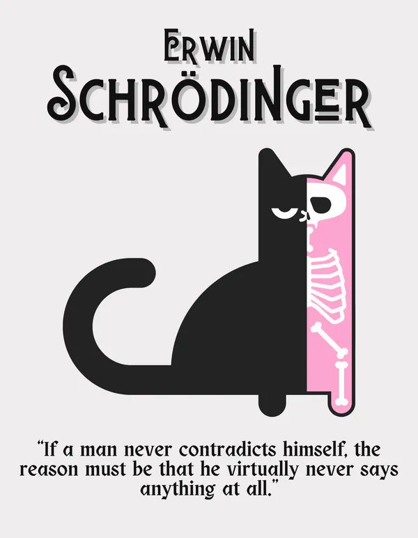 White_Oversized_Schrodinger_Limited_Edition_Tee_|_Soft_And_Breathable_180_GSM