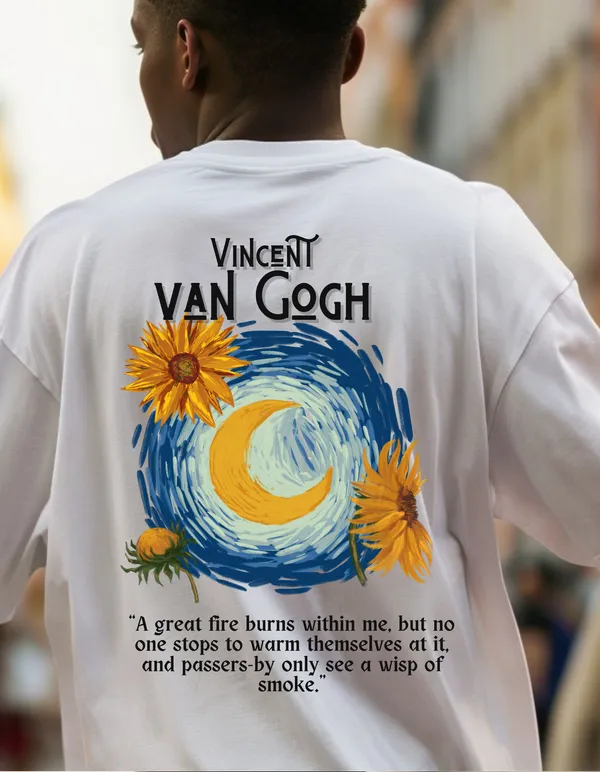 White_Oversized_Van_Gogh_Limited_Edition_Tee_|_Soft_And_Breathable