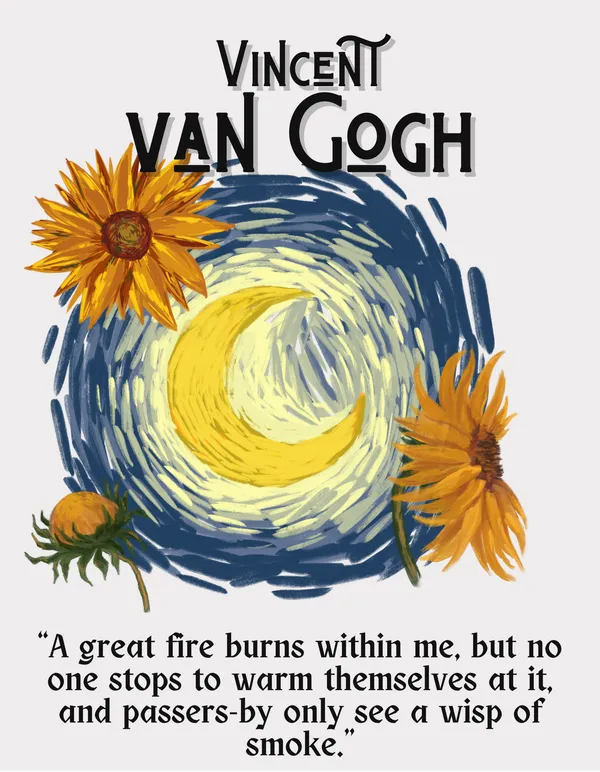 White_Oversized_Van_Gogh_Limited_Edition_Tee_|_Soft_And_Breathable