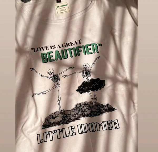 White_Oversized_Little_Women_Limited_Edition_Tee_|_Soft_And_Breathable