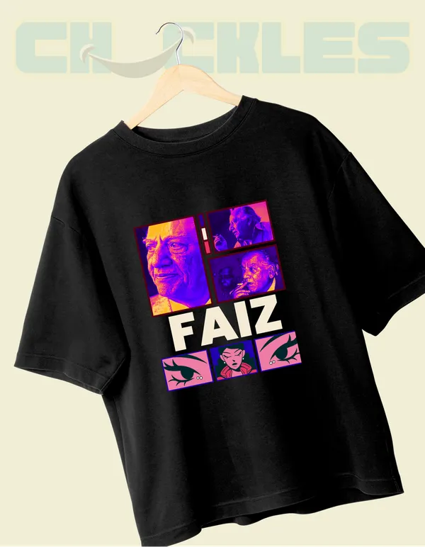 Black_Faiz_Unisex_Collage_Tee_|_Soft_and_Breathable