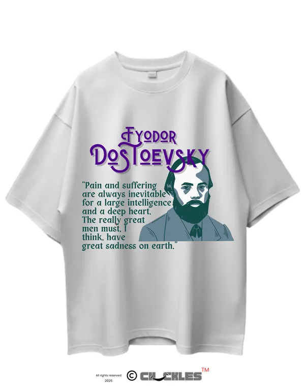 Oversized_Dostoevsky_(Pain_and_Suffering)_Limited_Edition_Tee_|_Soft_And_Breathable
