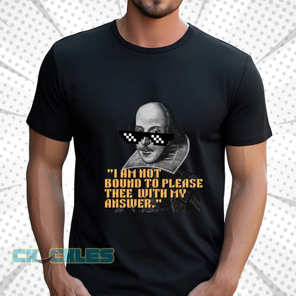 Black_Crew-neck_Shakespeare_Thug_Life_T-shirts_|_Soft_And_Breathable