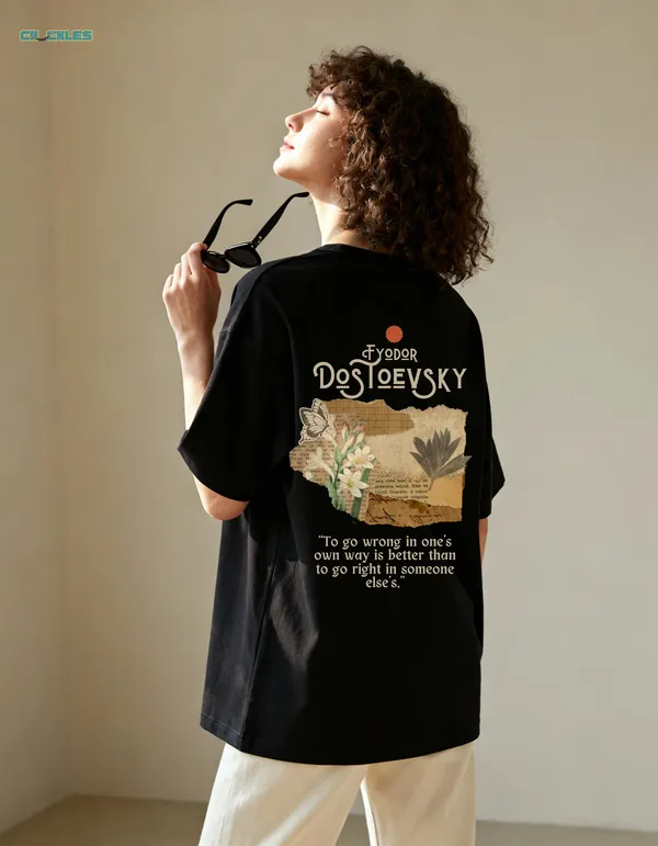 Dostoevsky_Own_Way_|_Black_Premium_Oversized_Tee_|_Soft_And_Breathable_Heavy_Cotton