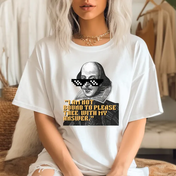 White_Oversized_Shakespeare_Limited_Edition_Tee_|_Soft_And_Breathable