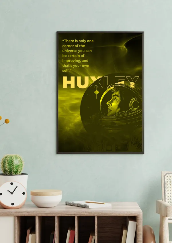 Huxley_Universe_Quote_Wall_Art