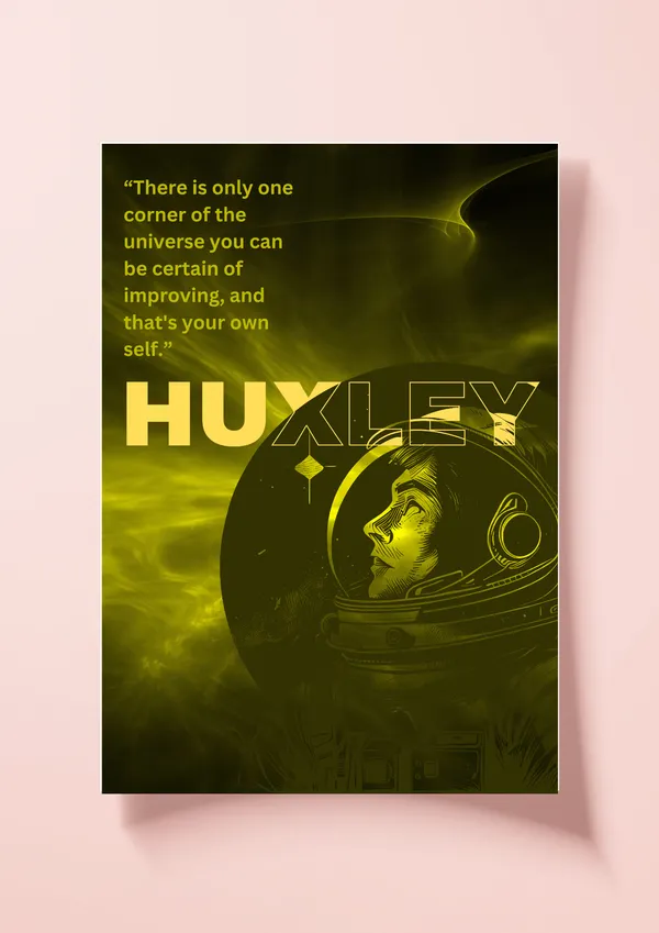 Huxley_Universe_Quote_Wall_Art
