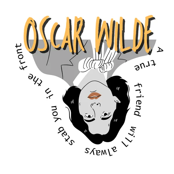 White_Oscar_Wilde_Lit._T-shirts_|_Soft_And_Breathable