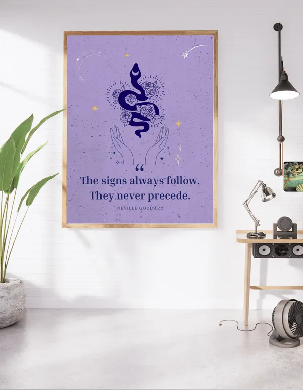 The_signs_always_follow_-_Neville_Godard_inspired_wall_art