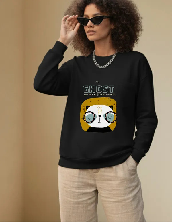 Ghosting_Premium_UNISEX_Sweatshirt_The_Self_Tee_|_Soft_And_Breathable_Pure_Cotton
