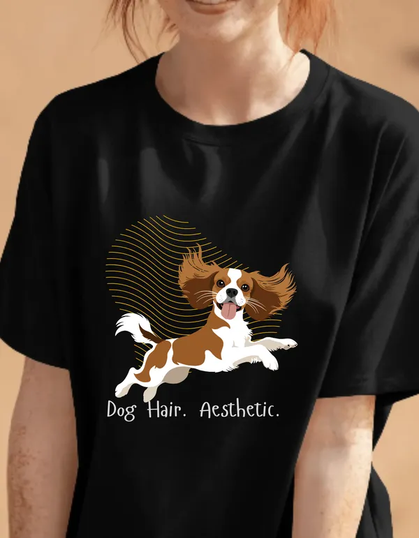Classic_Aesthetic_Dog_Hair_Graphic_Tee_|_Soft_And_Breathable