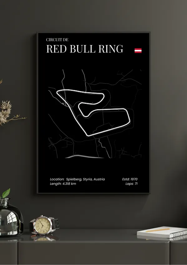 F1_Circuit_De_Red_Bull_Ring_Wall_Art