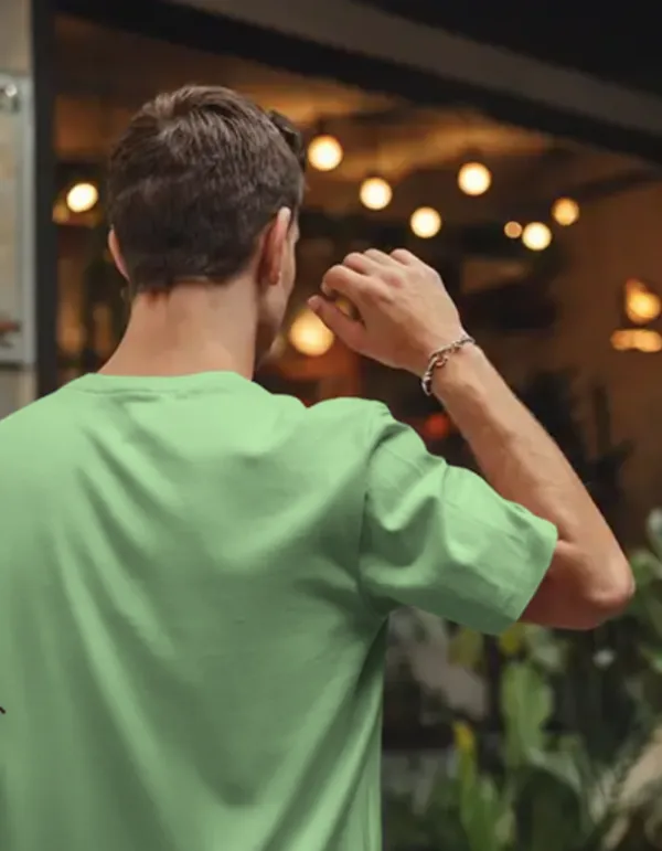 Classic_Work_Life_Dog_Lovers_Green_Graphic_Tee_|_Soft_And_Breathable