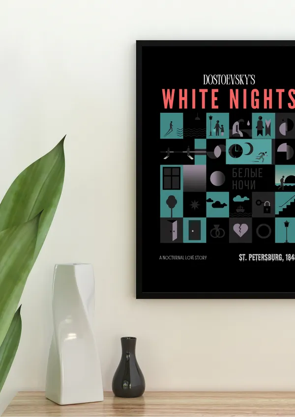 White_Nights_Dostoevsky_Storyboard_Wall_Art