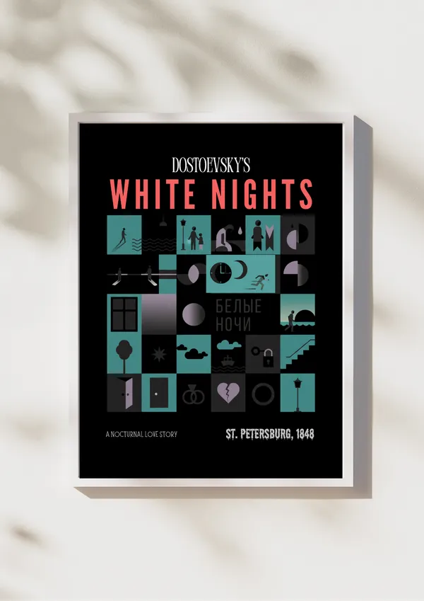 White_Nights_Dostoevsky_Storyboard_Wall_Art