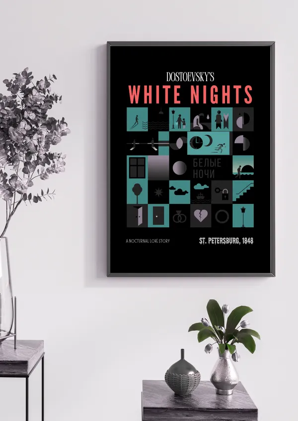 White_Nights_Dostoevsky_Storyboard_Wall_Art