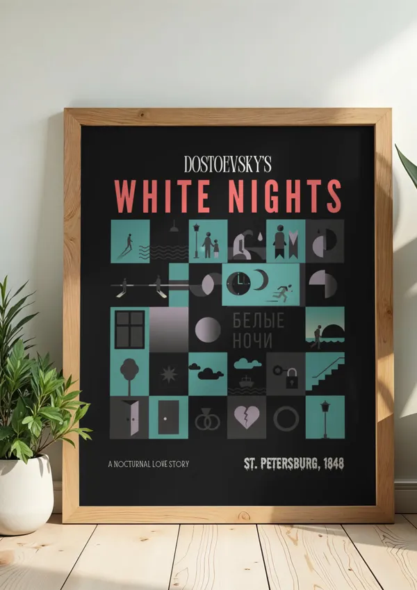 White_Nights_Dostoevsky_Storyboard_Wall_Art
