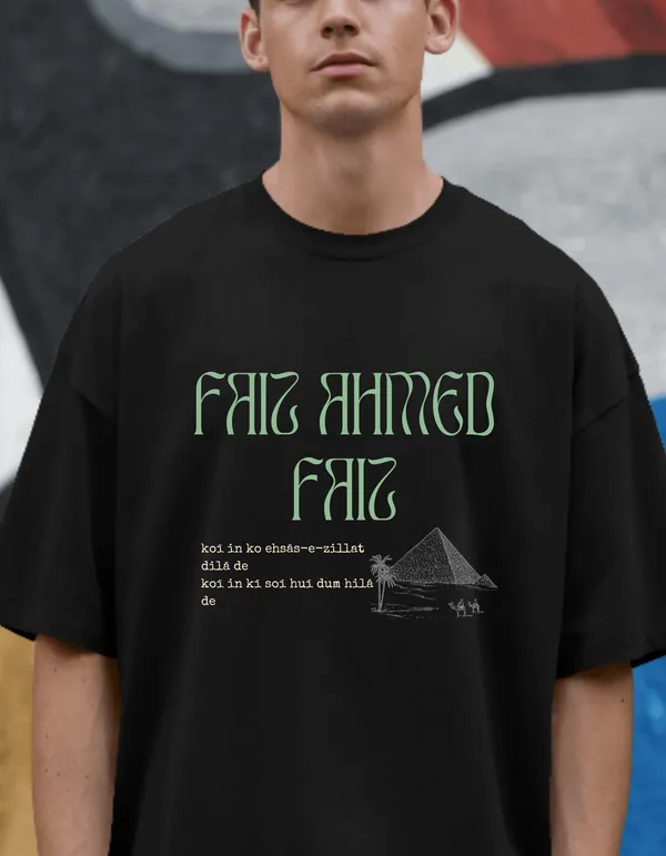 Black_Faiz_Unisex_Caravan_With_Sher_Tee_|_Soft_And_Breathable