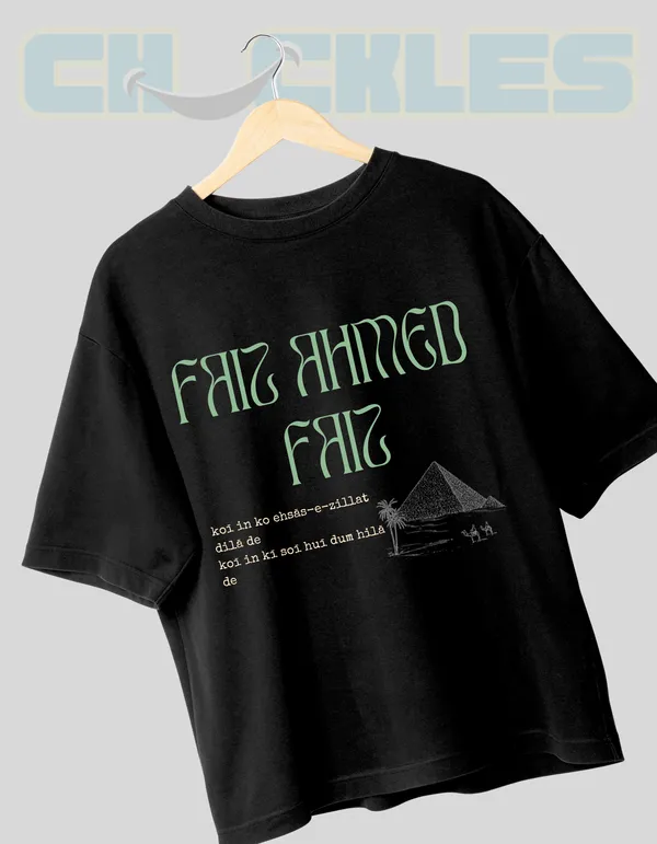 Black_Faiz_Unisex_Caravan_With_Sher_Tee_|_Soft_And_Breathable