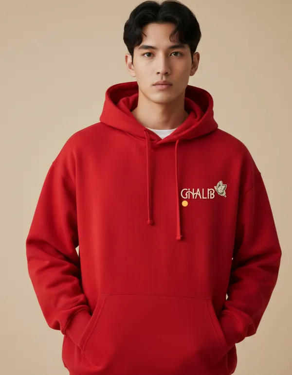 Ghalib_Bazicha-Atfal_Limited_Edition_Scarlet_Red_Hoodie_|_Soft_&_Breathable_Pure_Cotton