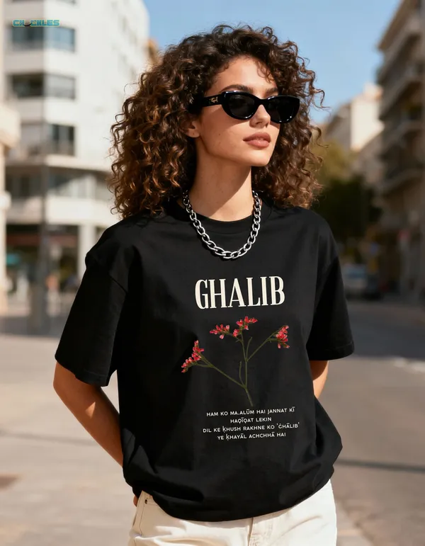 Ghalib_Khayal_Achcha_Hai_|_Black_Premium_Oversized_Tee|__Soft_And_Breathable_Heavy_Cotton