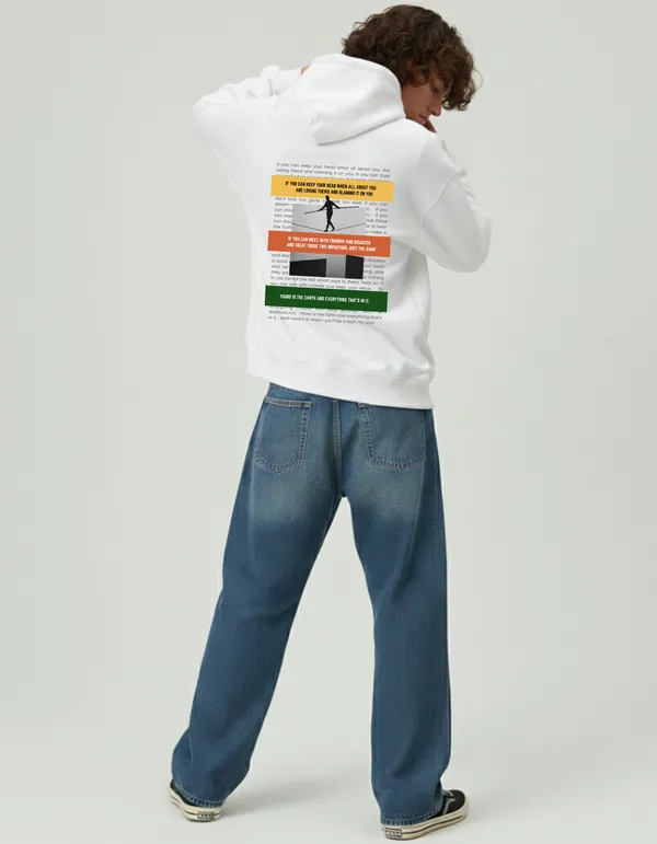 IF_by_Rudyard_Kipling_Limited_Edition_White_Hoodie_|_Soft_&_Breathable_Pure_Cotton