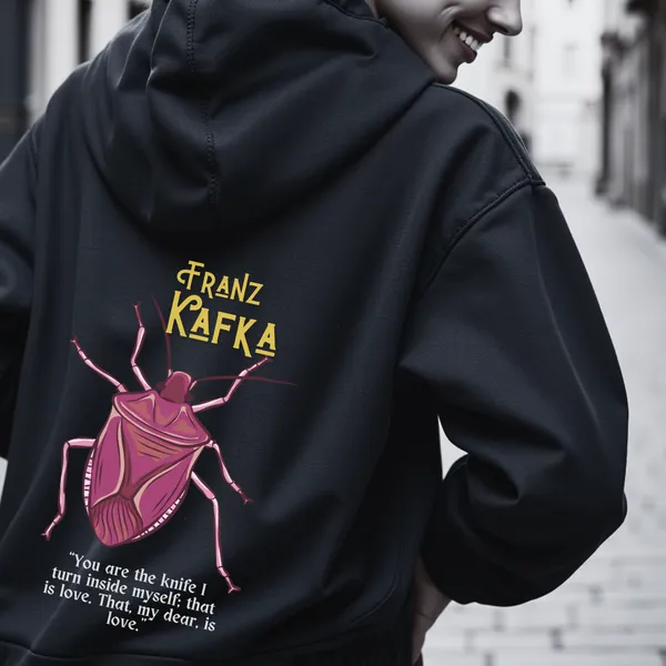 Kafka_Metamorphosis_Limited_Edition_Black_Hoodie_|_Soft_&_Breathable_Pure_Cotton