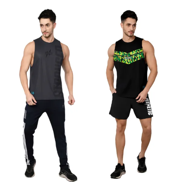 COMBO_GREY_GREEN_DRYFIT_TANK