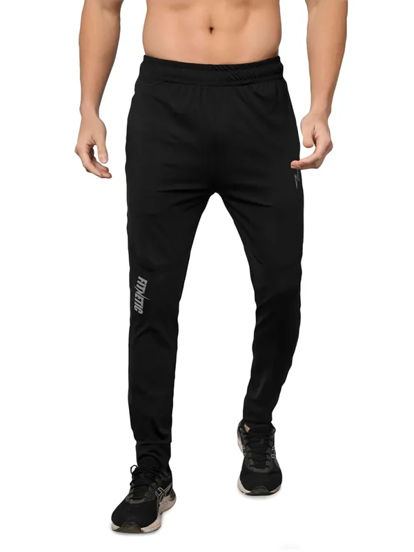 Black__4_Way_Solid_Regular_Joggers_Pant_for_Men