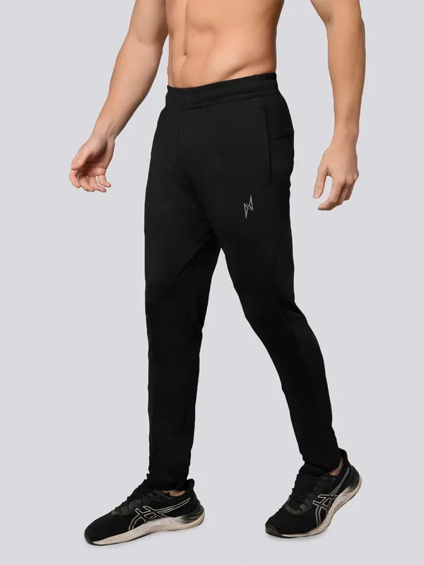 Black__4_Way_Solid_Regular_Joggers_Pant_for_Men