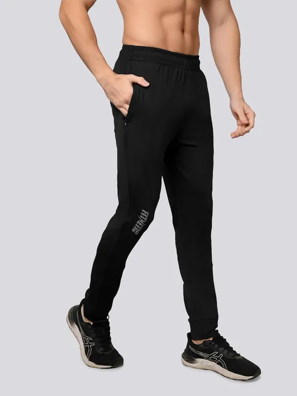 Black__4_Way_Solid_Regular_Joggers_Pant_for_Men