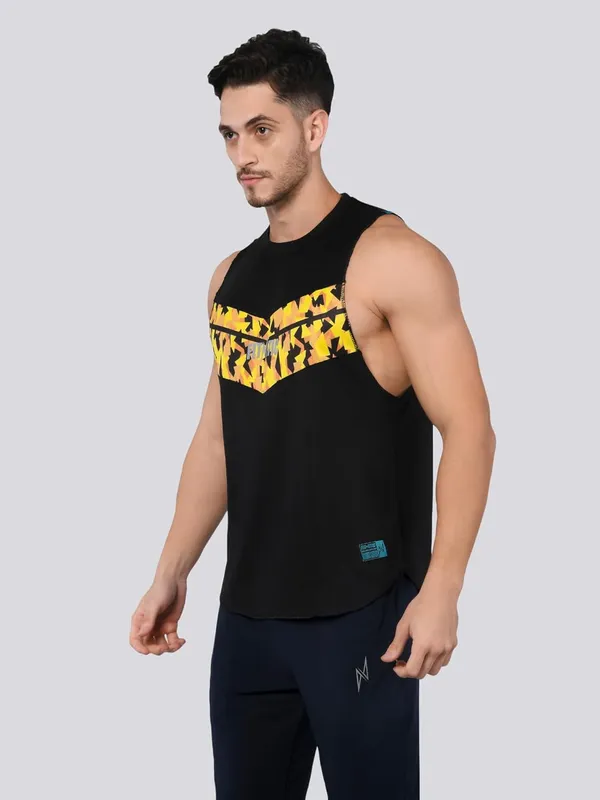 Black_&_Yellow__Premium_Solid_Regular_Tank_Top_for_Men