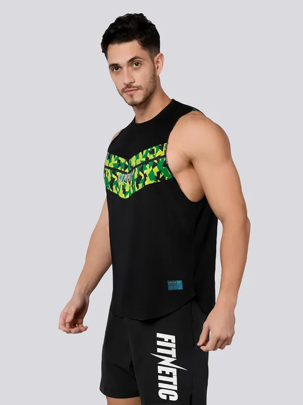 Black_&_Green__Premium_Solid_Regular_Tank_Top_for_Men