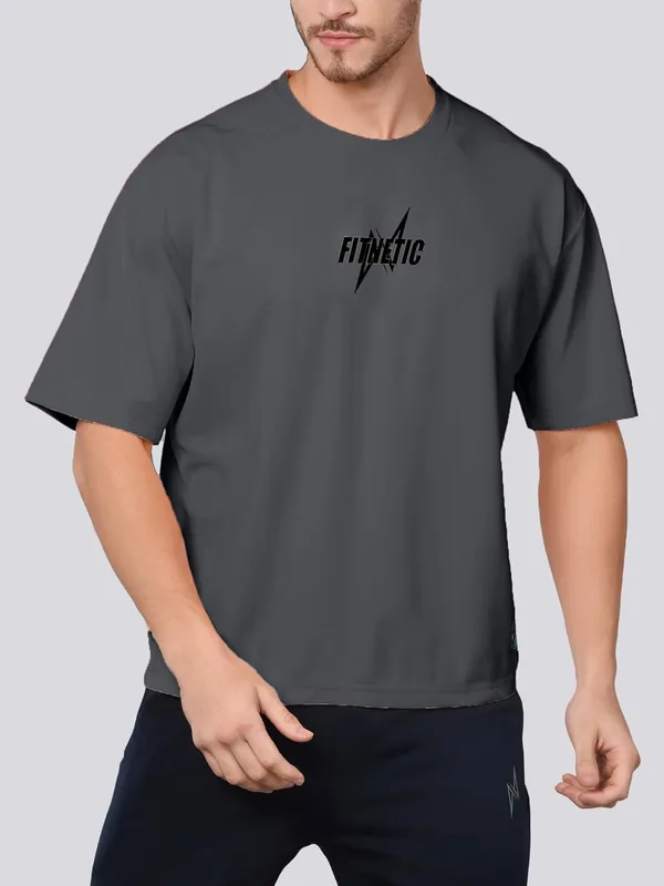 Grey_Solid_Oversized_Round_Neck_Comfort_T-shirt
