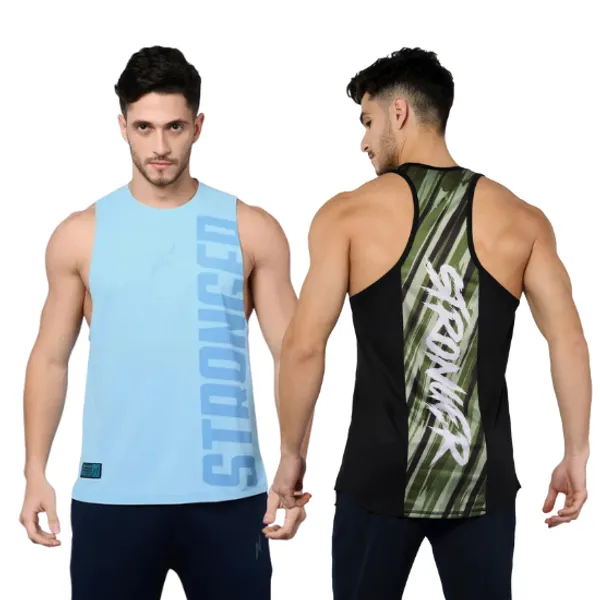 Pack_of_2_BLUE_TANK_and_GREEN_BLACK_STRINGER_Stronger_Solid_Regular_for_Men