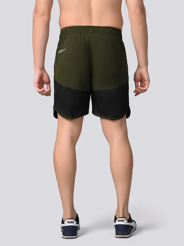 Unstoppable_OliveGreen_DualTone_Shorts