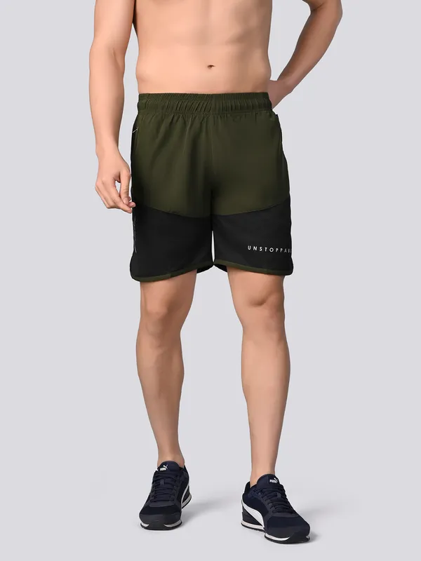 5’2”OLIVE CUSTOM SLIDER ショートボード Fitnetic Unstoppable OliveGreen DualTone Shorts Price in India
