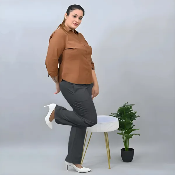 Grey_Plus_Size_cotton_blend_Solid_Casual_Regular_Fit_Palazzos_For_Women