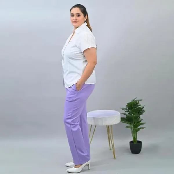 Purple_Plus_Size_Polycotton_Solid_Casual_Regular_Fit_Palazzos_For_Women