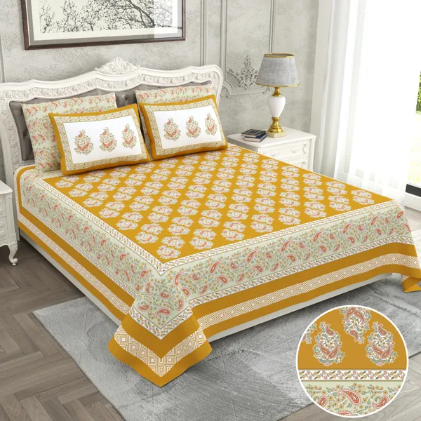 Luxurious_Pure_Cotton_Double_Bed_Sheet_–_Size_120x120_–_Elevate_Your_Bedroom_with_Elegant_Prints!_