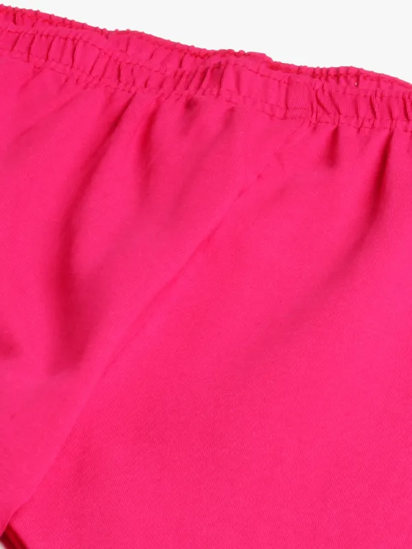 Dark_Pink_Viscose_Rayon_Elasticated_Waistband_Churidaar_Length_Leggings_For_Women_&_Girls