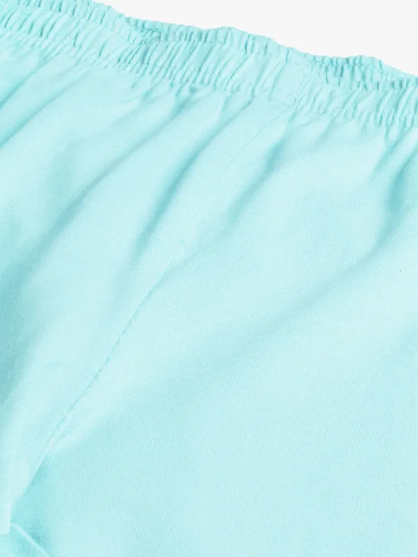 Sea_Green_Viscose_Rayon_Elasticated_Waistband_Churidaar_Length_Leggings_For_Women_&_Girls